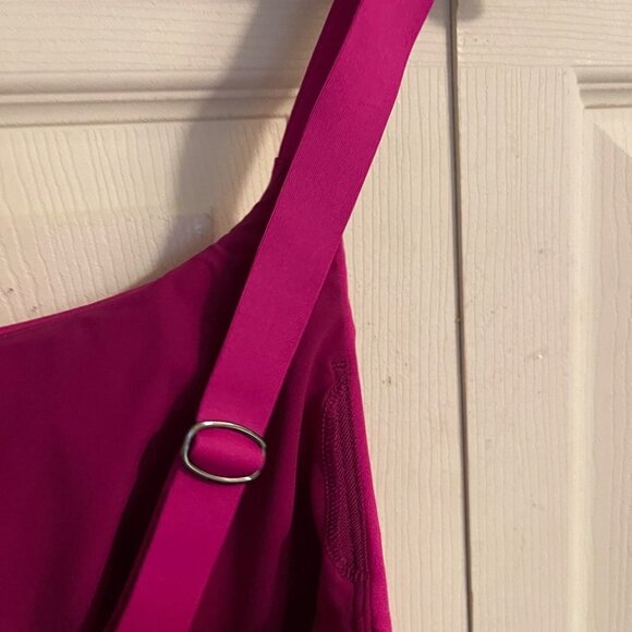 Athleta Womens NWT Purple Colorblock Coastline One Piece Swimsuit Small - Picture 6 of 10